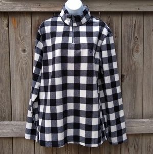 Chaps 1/4 Zip Fleece Pullover